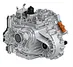 9HDCT P2 hybrid module with three-clutch and motor integration